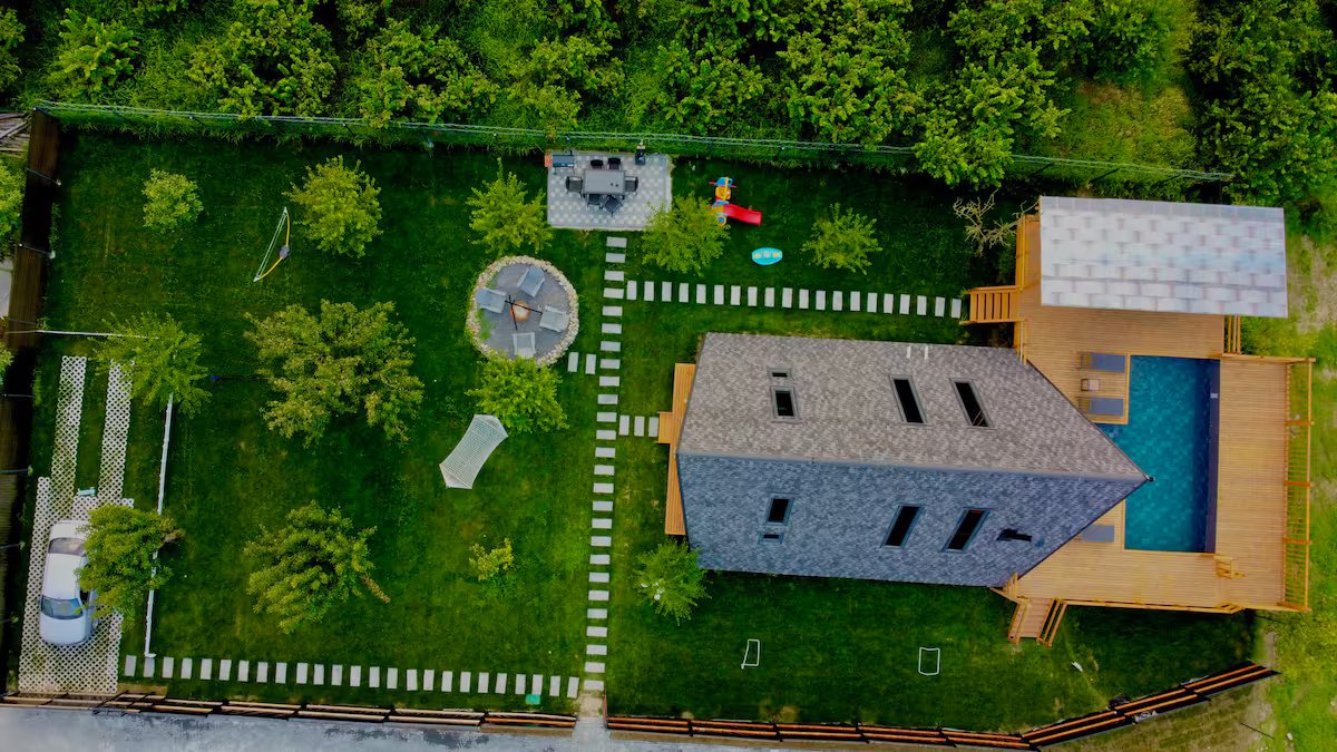 Apartment with a ready farm for sale, area 800 square meters